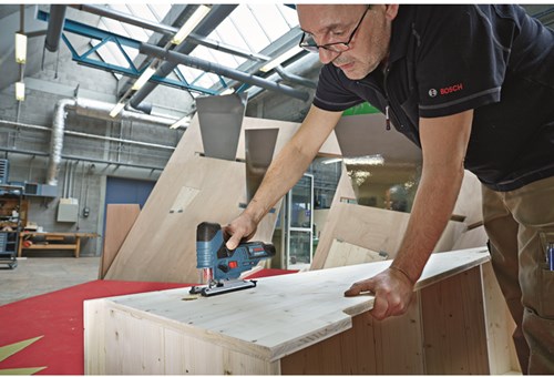 Bosch bleu gst 12v-70 scie sauteuse sans fil solo | sans piles ni chargeur - 06015a1001