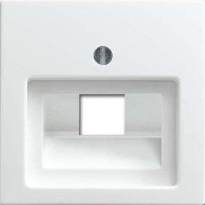 Busch Jaeger plaque de recouvrement blanche UTP simple - 4694060