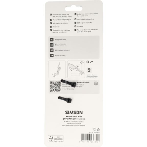 Miroir Samson excellent