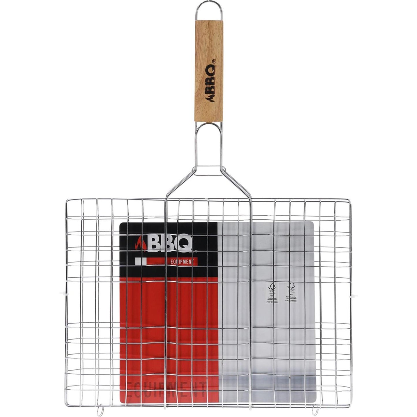 Support de barbecue en bois