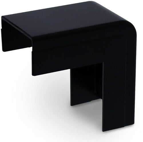 Canalit system25 coude extérieur avec pièce inférieure 25x13mm noir - 4745715