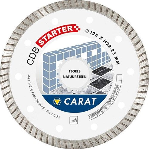 Lame de scie diamantée Carat ø125 csm master pierre naturelle
