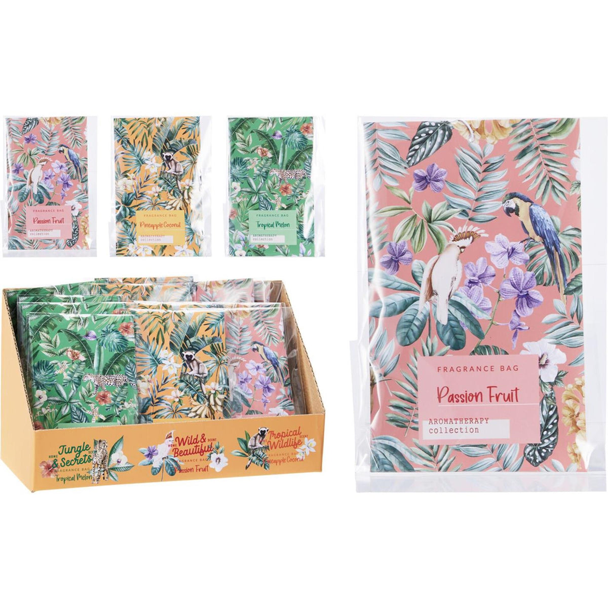 Sachet parfumé déco déco tropical