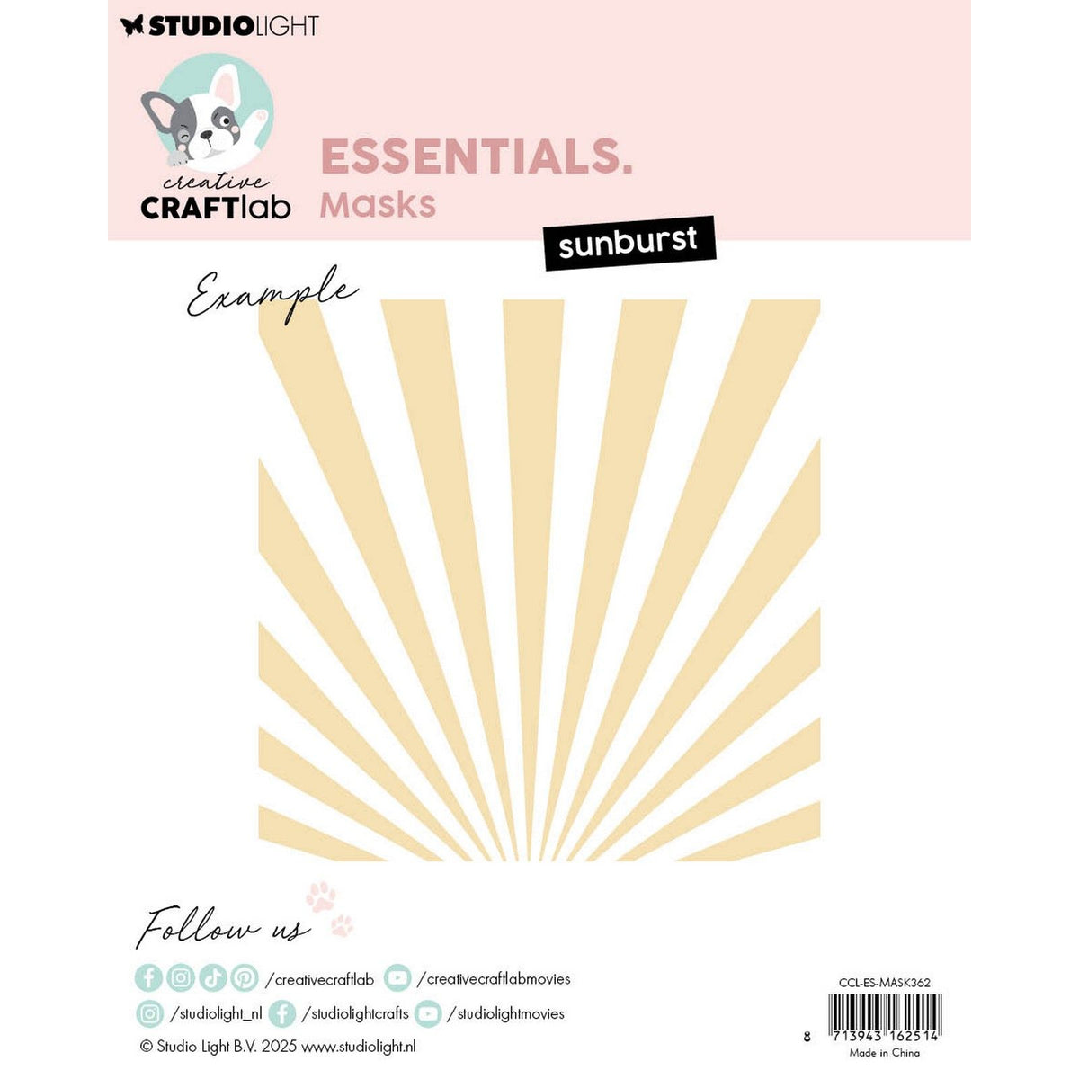 Creative craftlab • masques essentiels sunburst