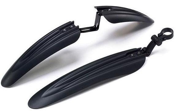 Sunnywheel 24 à 26 pouces Ensemble de garde-boue en plastique MTB ATB Black