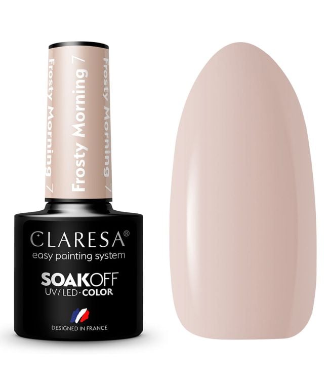 Claresa Claresa UV a conduit Gellak 5ml Frosty Morning 7