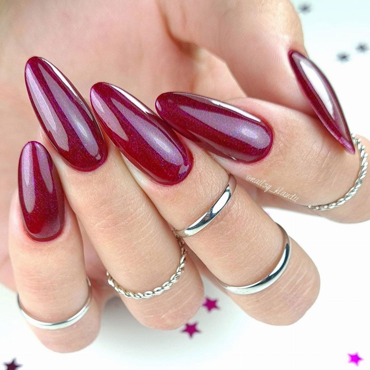 Claresa UV LED Gellak 5ml Galaxy Red