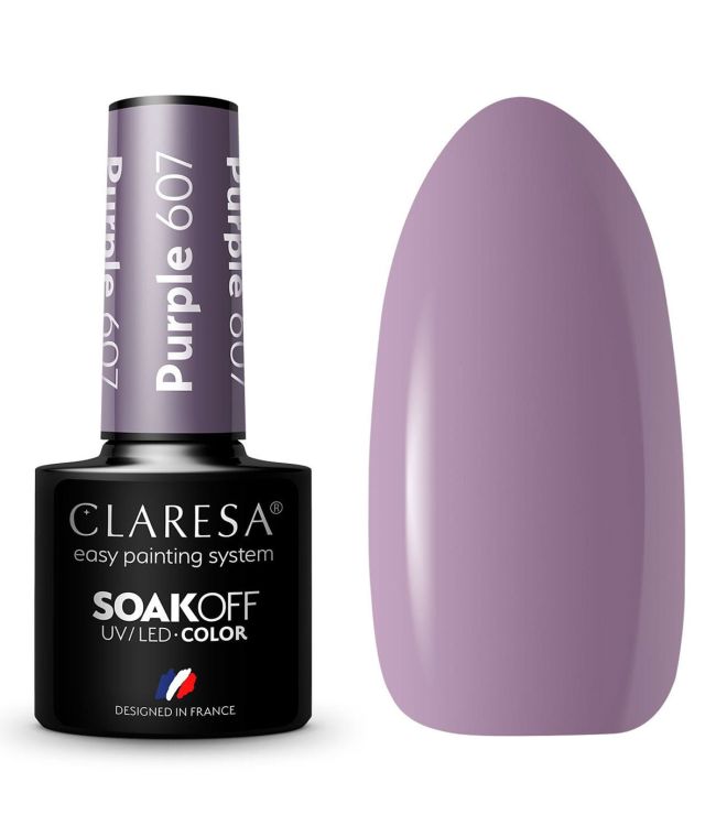 Claresa Claresa UV a conduit Gellak 5ml Purple 607 Savanna Vibes