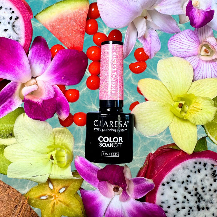 Claresa UV a conduit Gellak 5ml Évasion tropicale 7