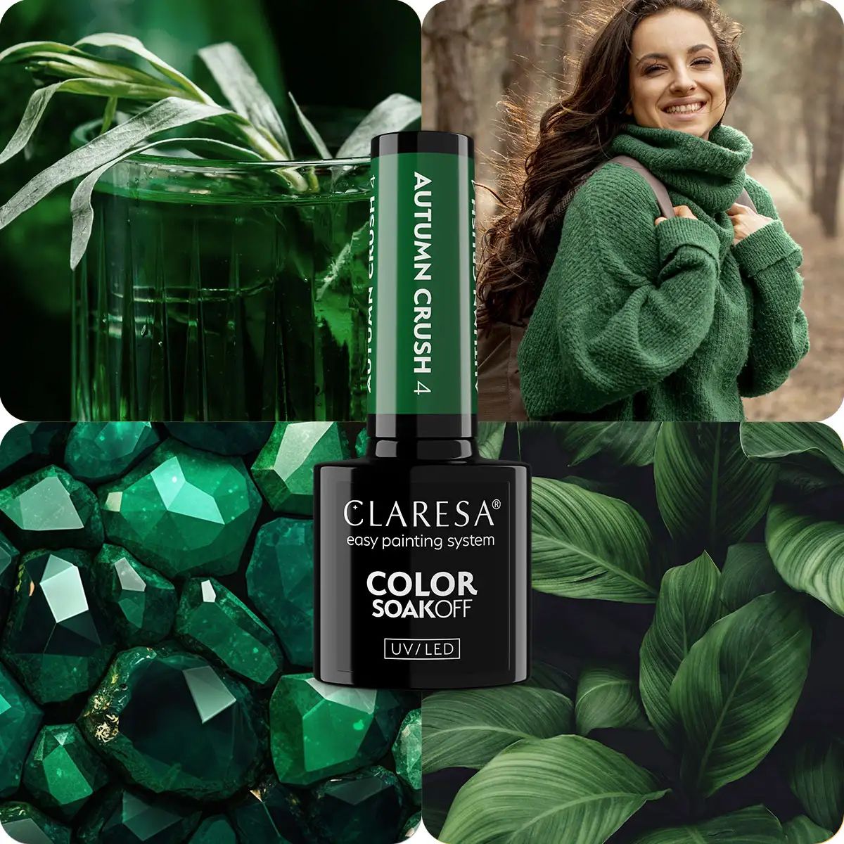 Claresa Vernis Gel UV LED 5 ml Automne Crush 4