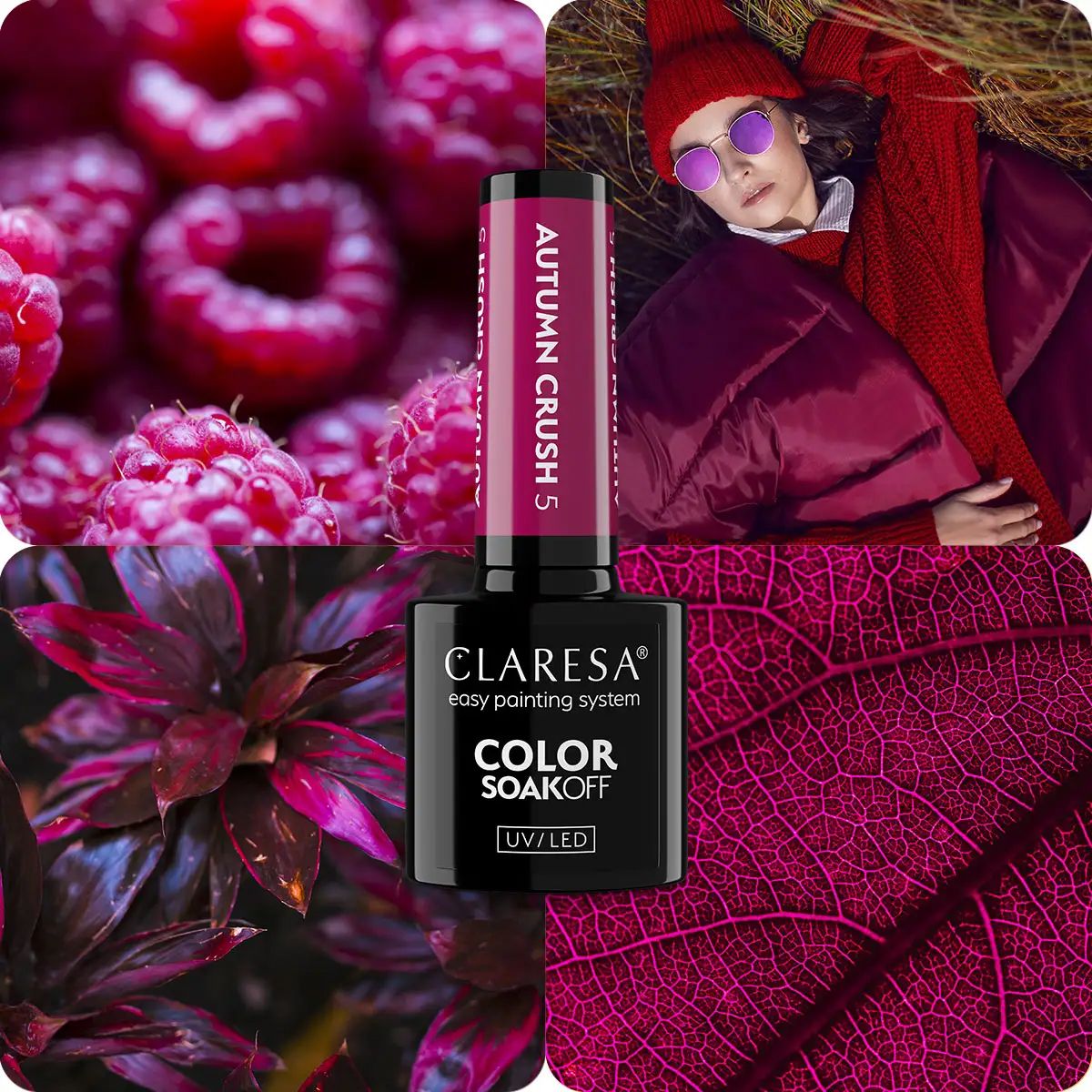 Claresa Vernis Gel UV LED 5 ml Automne Crush 5