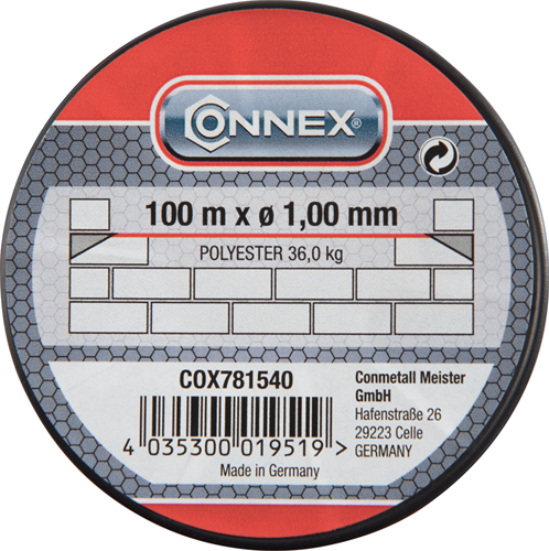 Connex cordon de maçonnerie pes 1mm ro bobine 100m - cox781540