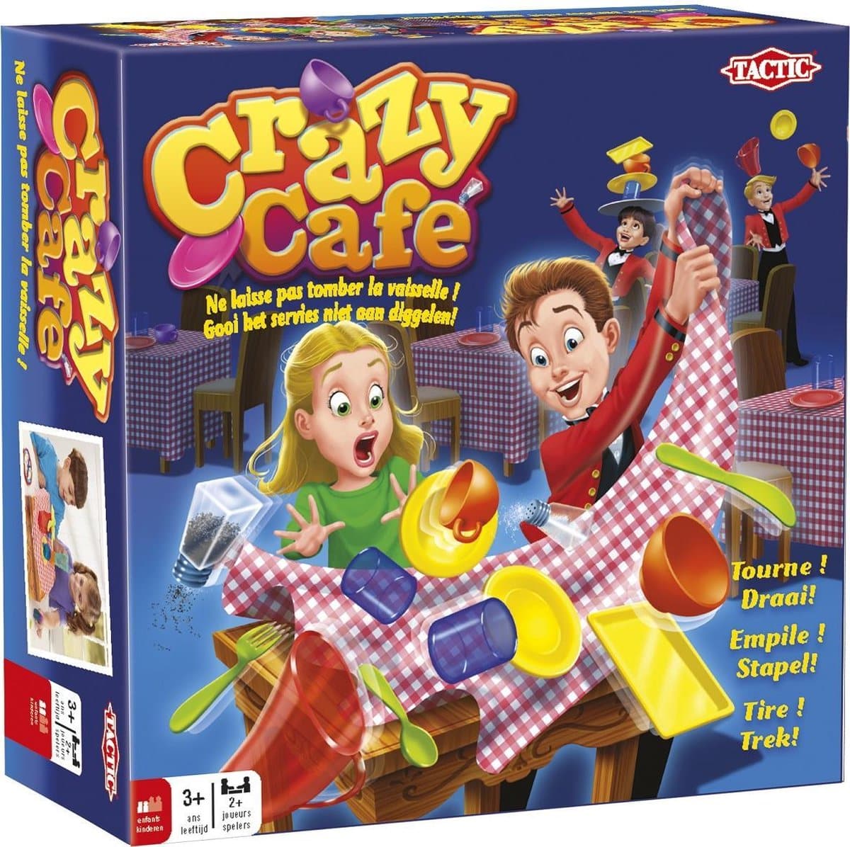 Ttactic Game Crazy Cafe., Ne jetez pas le service sur