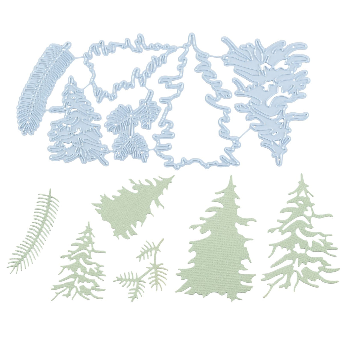 Le choix de Nellie • Matrices de forme arbres et branches 6mcx.