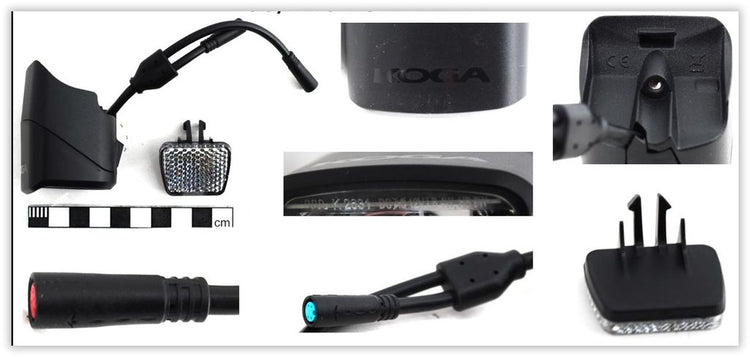 Koga phare kld feux de croisement 80 120 lux vélo électrique
