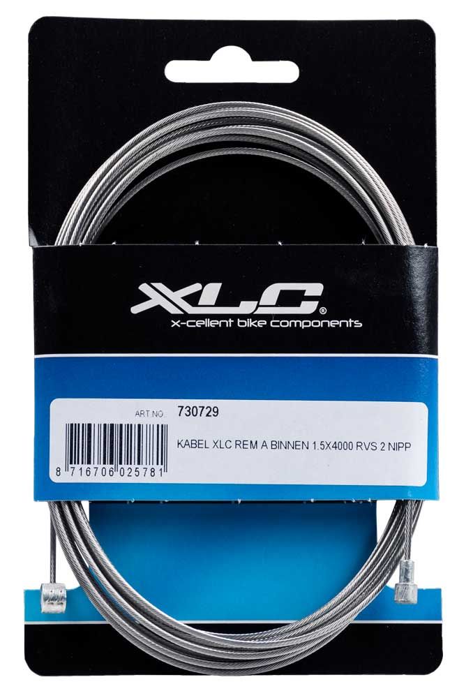 Câble de frein Xlc a intérieur 1,5x4000 inox 2 nipp