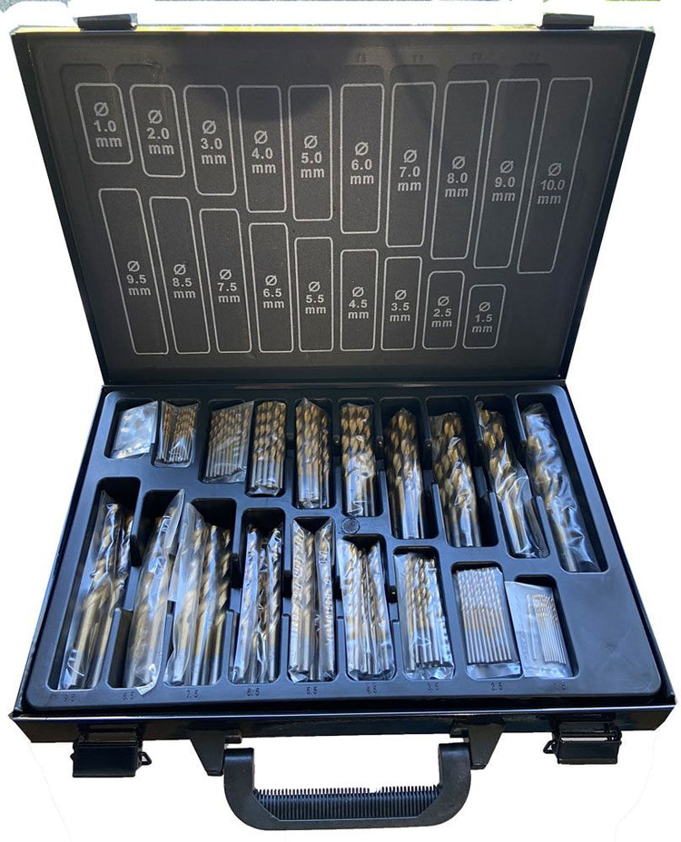 Wisvo grs jeu de forets 1-10 hss coffret de 140 pièces