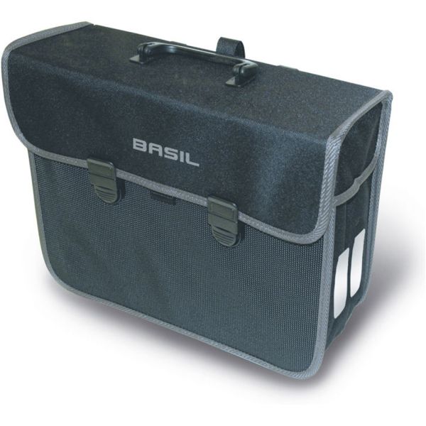 Basil Malaga sac à vélo noir 13L