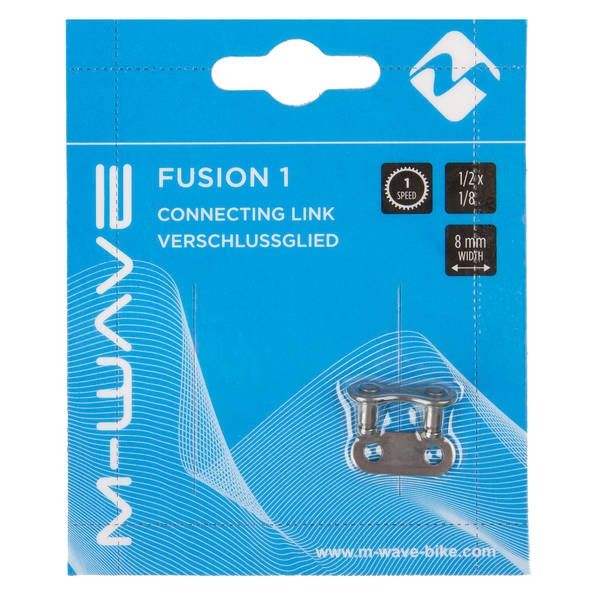 M-Wave Connecting link, single speed 8mm (hanging pack)
