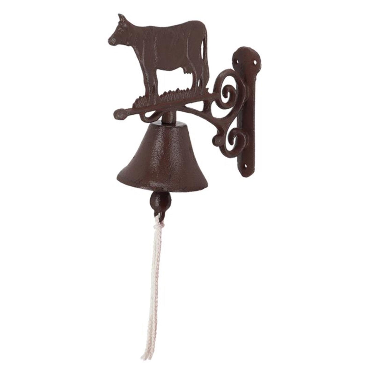 Esschert sonnette design vache en fonte