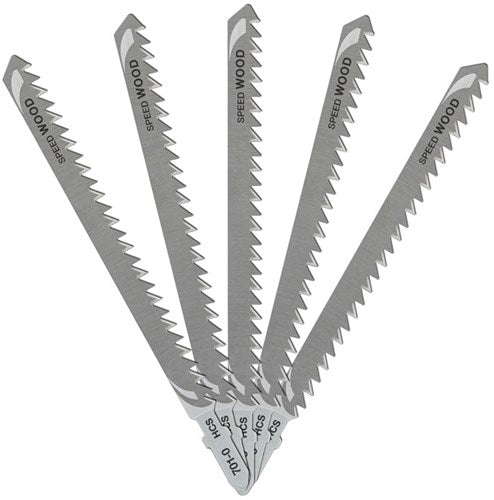 Accessoires Dewalt lame de scie sauteuse hcs pour sciage standard du bois <85mm, 132x105x4mm, (t301dl) - dt2051-qz