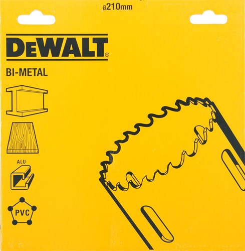 Accessoires Dewalt scie cloche bim ø210mm, profondeur de coupe 40mm - dt8267-qz