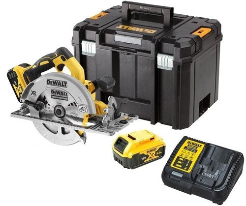 Dewalt dcs572p2 | scie circulaire à batterie | xr | flexvolt | 18 volts | 5,0 Ah | Li-ion | 184 mm - dcs572p2-qw
