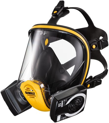 Masque complet réutilisable léger Dewalt dxir1ffmmp3 avec filtres p3 | taille m - dxir1ffmmp3