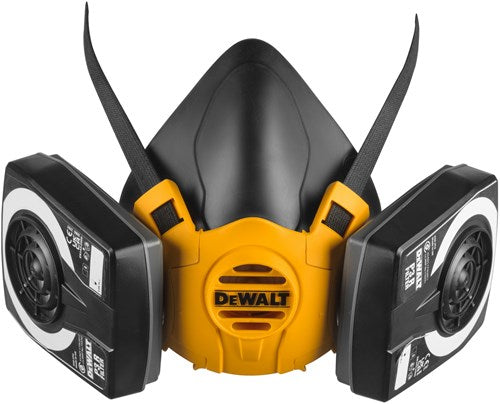 Demi-masque léger Dewalt dxir1hmlp3 avec filtres p3 | taille l - dxir1hmlp3