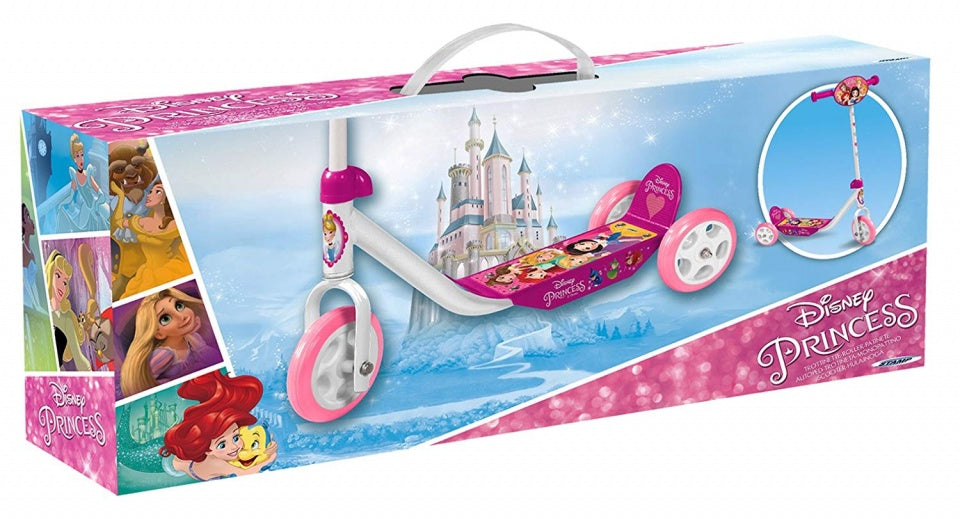 Princesse 3 roues Kinderstep Girls Freewheel White Rose