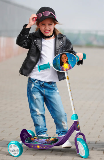 Souhaiter à 3 roues Kinderstep Girls Purple Bleu blanc