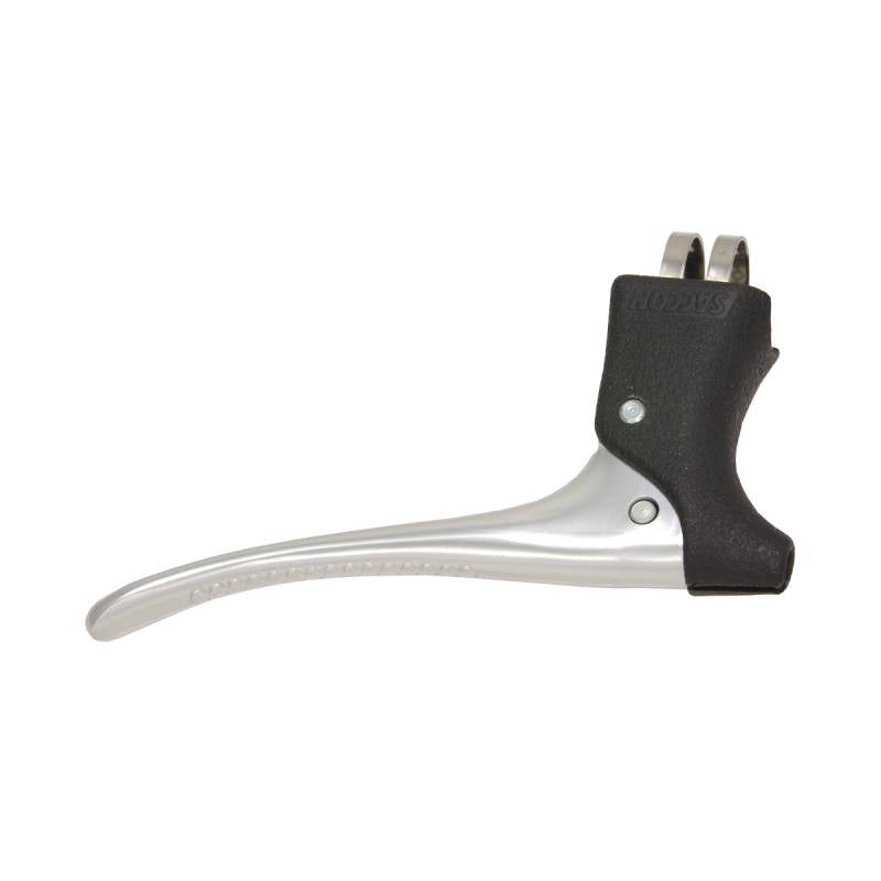 Levier de frein SacCon, par ensemble de plastique en aluminium. argent noir