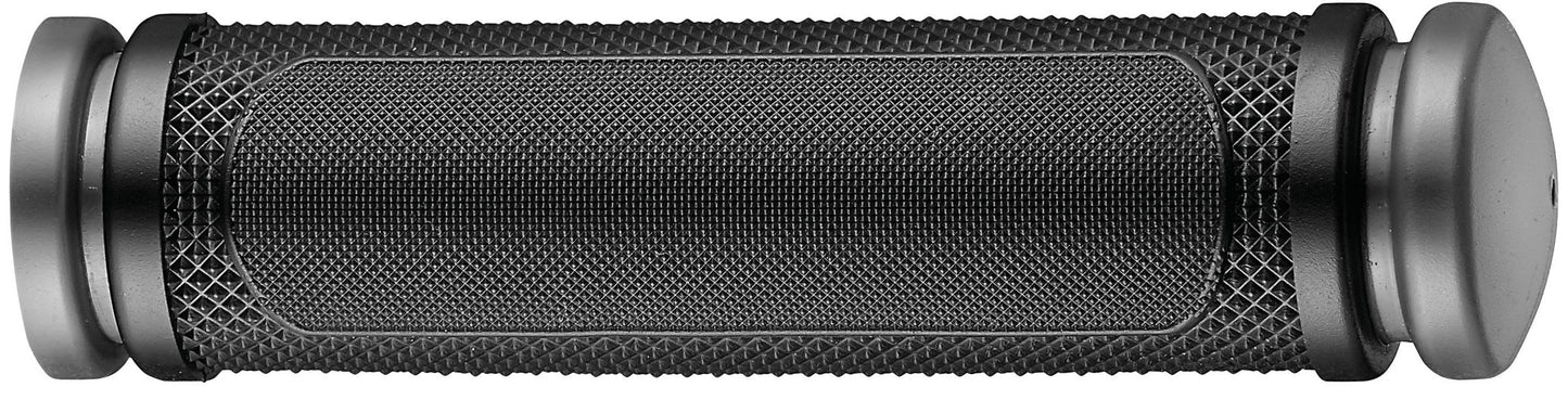 2-composants Gris Noir Ouvert 128mm bord de coupe y compris capuchon de barre noir mat