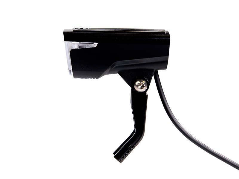 phare Luna e-bike led 6 cm fourche avant 25 lux noir