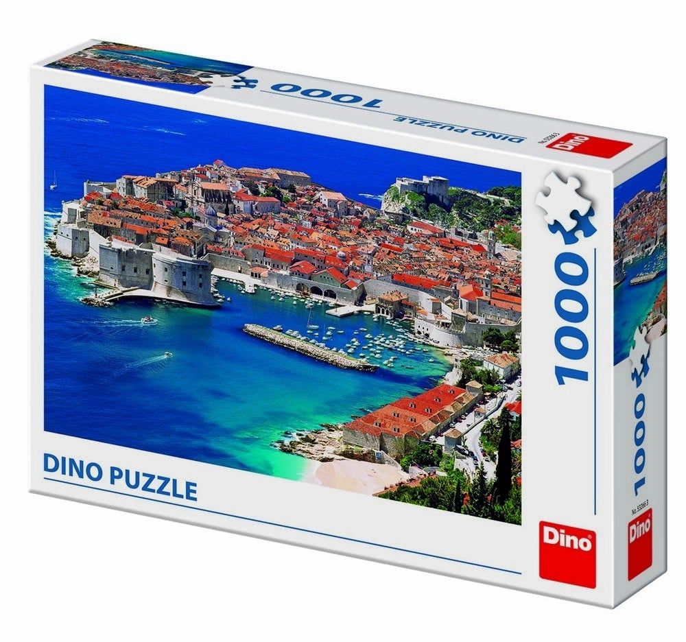 Vue de puzzle sur Dubrovnik 1000 pièces