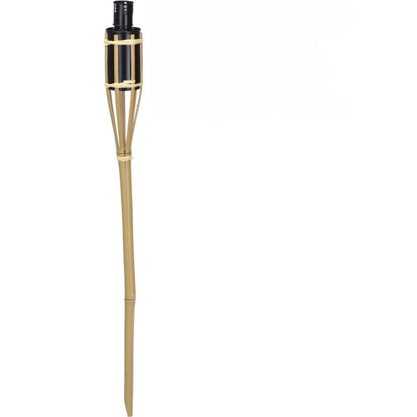Pro garden torche de jardin bambou 65cm naturel