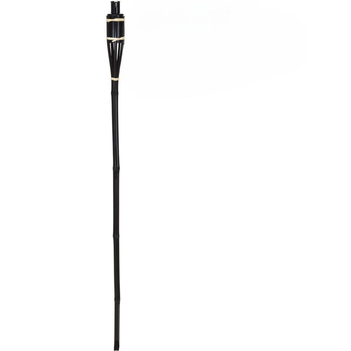 Pro garden torche de jardin bambou 120cm noir