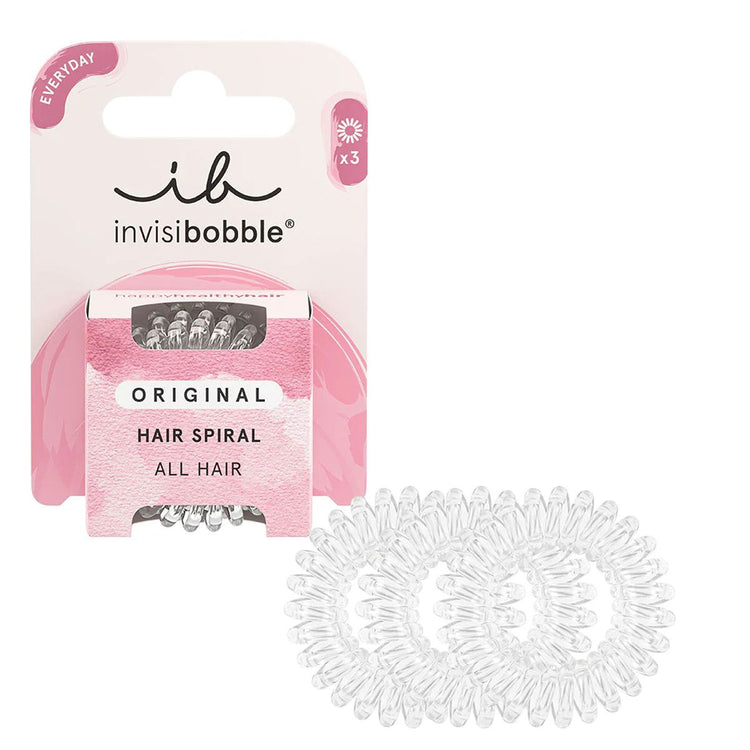 Invisibobble invisibobble original cristal clair 3 pièces