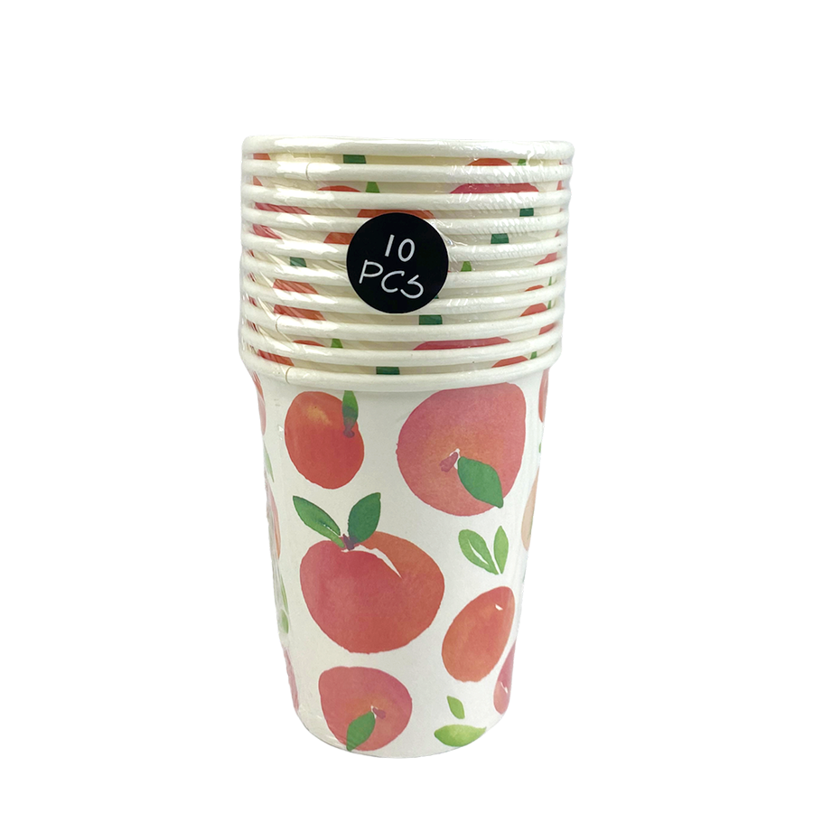 Excellent article ménager tasse papier pêche 10 pièces
