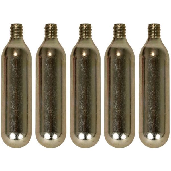 Dresco Co2cartridge avec fil 5 morceaux de 16 grammes