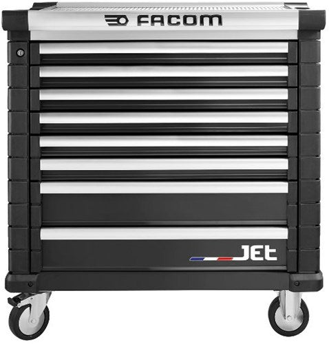 Facom jet+ desserte à outils 8 tiroirs m4 noir