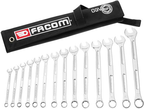 Facom composition de 14 clés mixtes ogv grip xl en kit - 441.jv14grppb