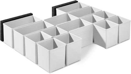 Festool accessoires boîtes d'insertion set 60x60 120x71 3xft - 201124