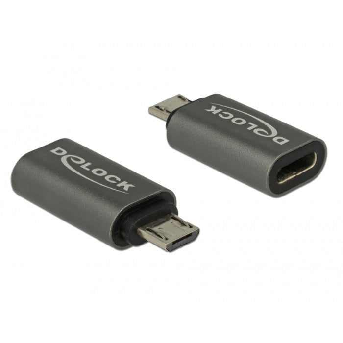 Adaptateur Dellock USB 2.0 Micro-B mâle à USB Type-C 2.0 FEM