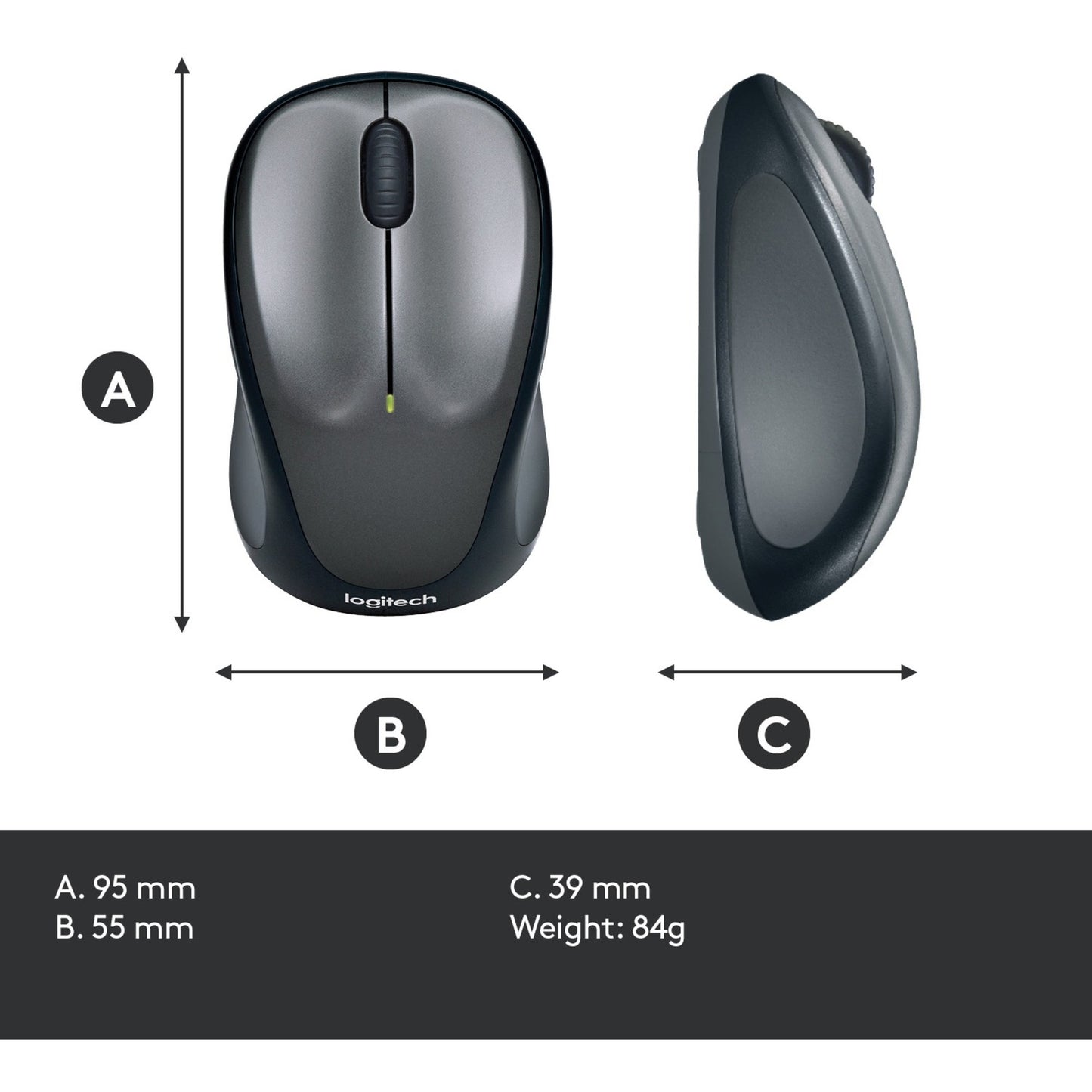 Souris sans fil Logitech M235