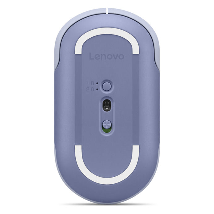 Souris Bluetooth silencieuse Lenovo 350 (lilas, 2400 dpi, Bluetooth® 5.3)