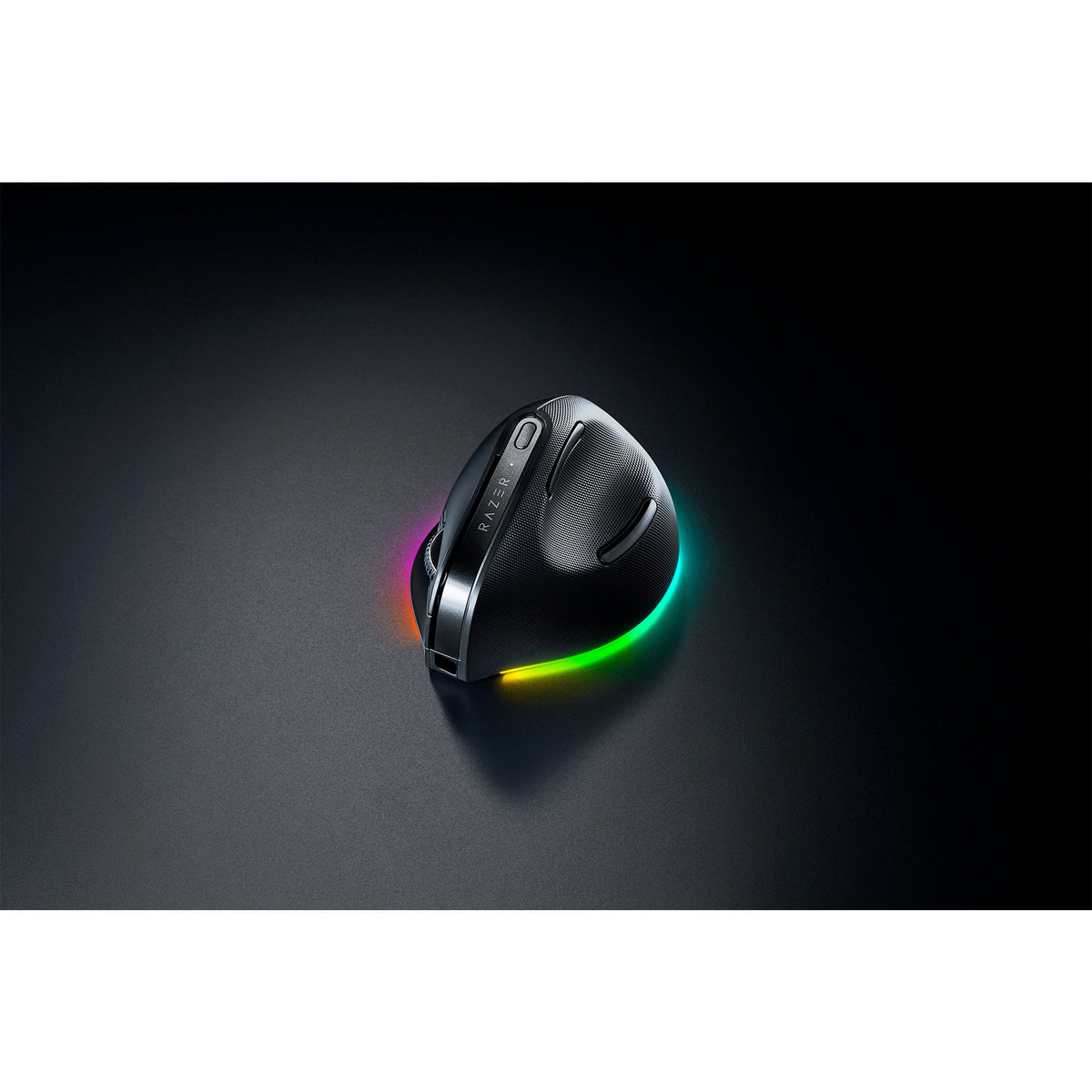 Souris de jeu verticale Razer pro Click v2 (noire, jusqu'à 30 000 dpi, USB-C Bluetooth 2,4 GHz)
