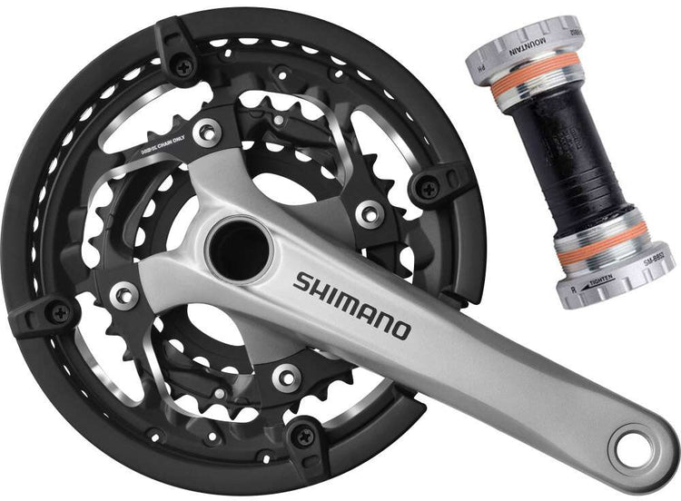 Manivelle Shimano fc-t551 3x10 vitesses 44 32 24