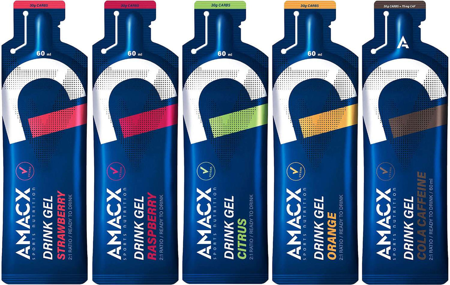 Gel à boire Amacx 2:1 5x60ml boîte mixte