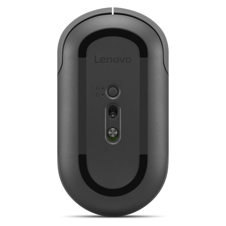Souris Bluetooth silencieuse Lenovo 350 (gris foncé, 2 400 dpi, Bluetooth® 5.3)